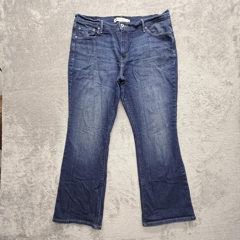 Levi's 515 Jeans Womens 16 Blue Medium Wash Bootcut